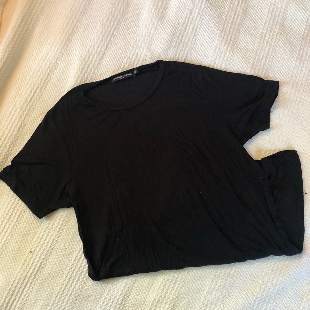 Black Brandy Melville T-Shirt Dress